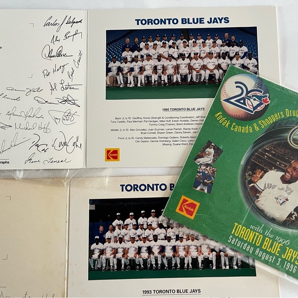 Vintage Toronto Blue Jays / Photo Night Albums 1990s - Picture 5 of 5